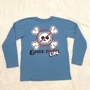 Children’s Place Game On Gamer Long Sleeve Shirt Youth Boys Size XL 14‎